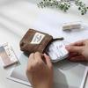Mini Simple Pattern Storage Pouch, Zipper Carry-On Bag, Lipstick Bag, Earphone Bag