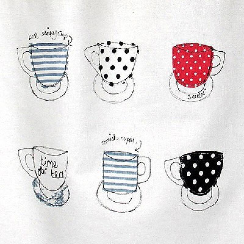 Tea towel-teacup