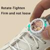 1Pair Fashion Wukong Swivel Buckle Laces Automatic Shoelaces Without Ties Sneakers No Tie Shoe Laces Kids Adult Shoelace
