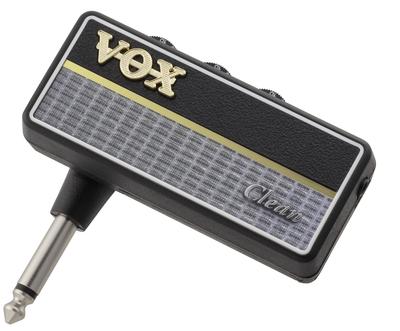 VOX Gitarren-Kopfhörerverstärker amPlug2 Saubere Kabel sauberer Klang Kompakt/Nicht erforderlich/Üben zu Hause/Batteriebetrieben/Eingebaute Effekte/Natürlich