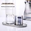 Hotel & Home Trapezoidal Glass Mouthwash Cups (Set of 10)