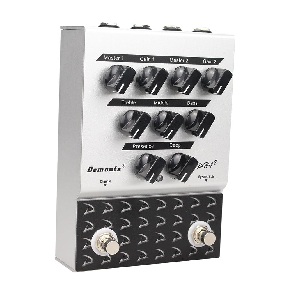 Demonfx OverDrive Distortion Overdrive Distortion High Gain Guitar Effect DH4-2 / - -
