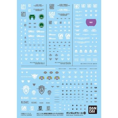Gundam Decal 128 HG Scale Movie Version Mobile Suit Gundam 00 General Purpose No. 1/144 (Double O) 2