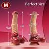 PVC Masturbator for Women, Flexible Dildo with Suction Cup for Hands-Free Play, G-Spot and Anal Stimulation Sex Toy for Adults