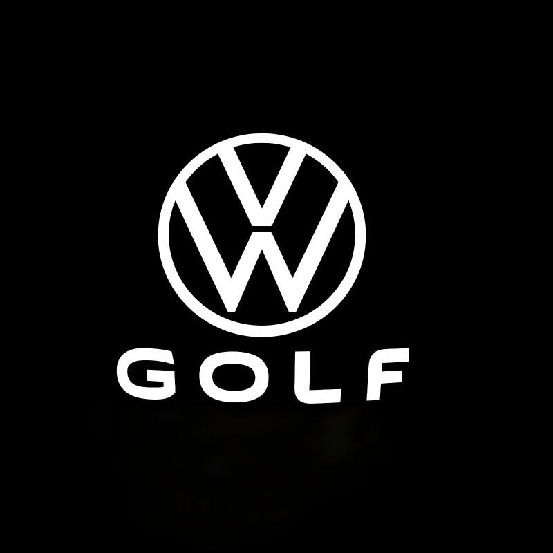 WHAQY1 HD For VW Passat CC B6 B7 B8 B9 Touareg Golf 5 6 7 Jetta MK6 MK7 GTI R Line GTI LED Car Door Projector Welcome Light Accessories