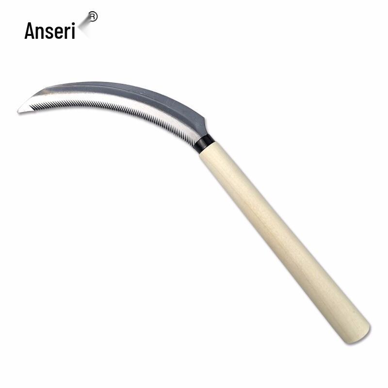 Ansaicui All-Steel Serrated Garden Sickle