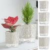 Self Watering Flower Pot Automatic Watering Flowerpot Garden Supplies Easy Monitoring Water Level Pot Lazy Hydroponics Pot