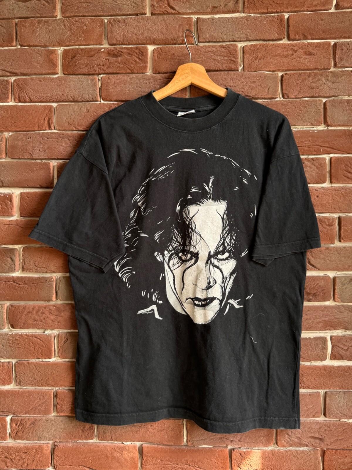 Vintage 90s WCW STING SCORPION Grail 90s XL hype black Tee big head print Unisex T-Shirt S