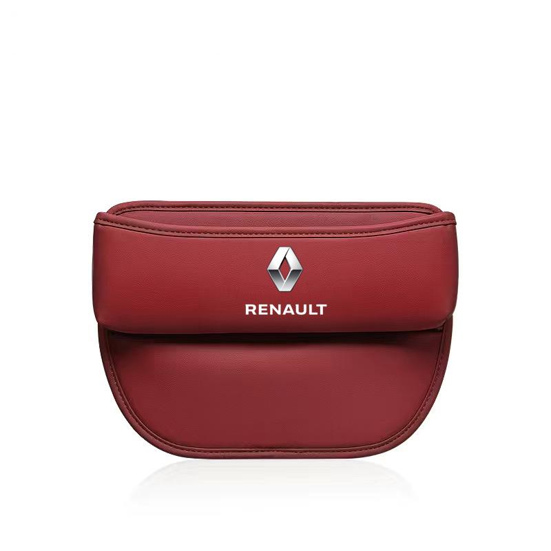 För Renault 2026 Nya Hjulskydd Bilförvaringslåda för Sätesmellanrum Läderbilssätessystem Organiserare Hållare För Renault Grand Scenic 4 XMOD Megane