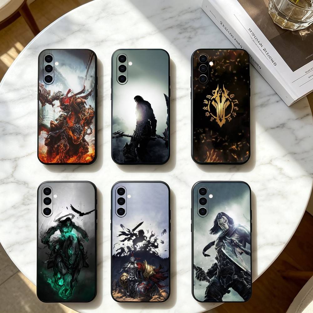 Game D-Darksiders-s Phone Case Black Silicone Soft For Samsung Galaxy A73,A72,A71,A70,A53,A52,A51