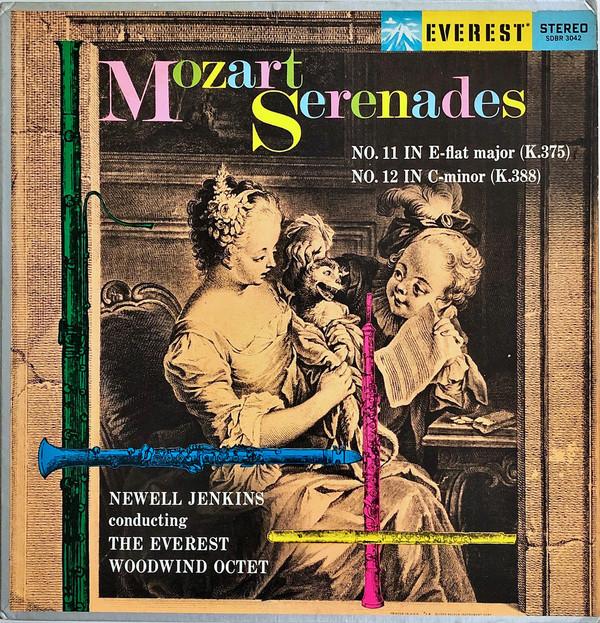 

LP Record NEWELL JENKINS, THE EVEREST WOODWIN - Mozart Serenades SDBR3042 Everest 1960 US Classical Used