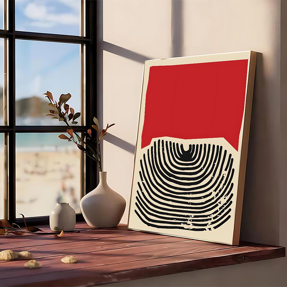 Gambar Abstrak Lind Poster No Framed Poster Kraft Club Bar Paper Vintage Poster Wall Art Painting Bedroom Study Stickers