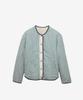 Aigle Women'S Reversible T-Kit Sherpa Fleece Quilted Jacket Aiw24Wfle012Cel