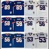 Retro American Football Jersey San Francisco Giants Hall Of Fame Vintage Style 89 58 56 53 11 MN Numbered Team Apparel