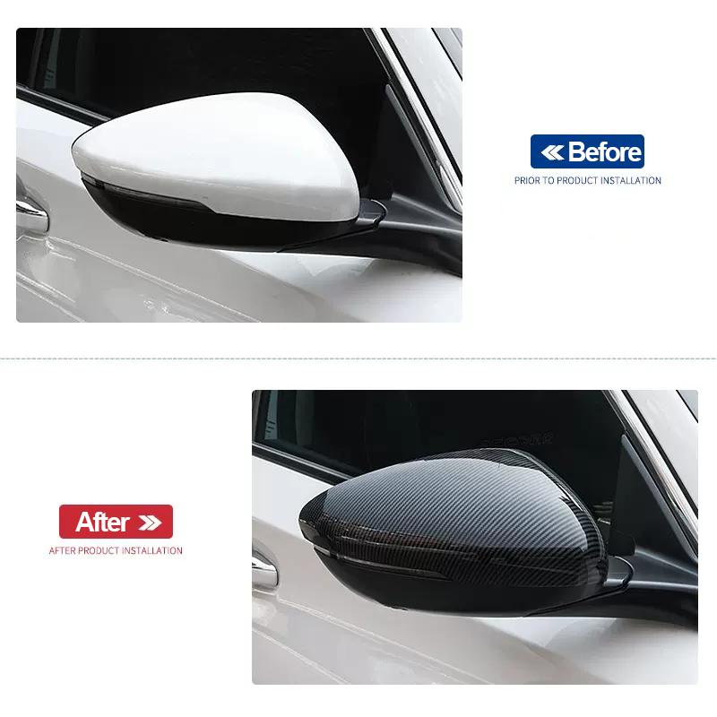 For Honda Accord X 10th 2018    2022 ABS Car Rear View Mirror Protection Cover Rearview Mirror Stickers Accessories