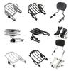 Abnehmbarer Sissy Bar Gepäckträger Docking Kit für Motorrad für Harley Touring Road King Road Glide Street Glide 2014-2024