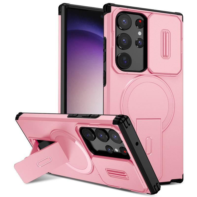 Shockproof Case for Samsung Galaxy S26 Ultra 5G Sliding Camera Magnetic Hard Funda Samsung S25 Edge S24 FE S 26 25 Plus 24 Coque