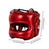 Boxing Headgear with Cheek Protectors | Full Coverage, Shock Absorbing L Black