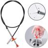 60/90/160/200cm Hair Drain Clog Remover Tool Bendable Hose Grabber Claw PickUp Reacher Flexible Cleaner for Sink Tube Toilet