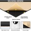 Sound Deadening Material For Cars 157Mil 4Mm 24Sqft Adhesive Automotive Sound Dampening Mat Closed Cell Foam Soundproof Deadener Noise Reduce & Heat