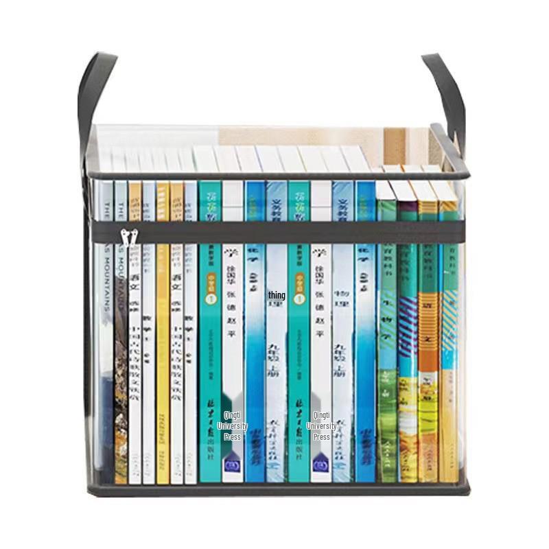 Transparente Aufbewahrungstasche für Schülerbücher - Staubdicht, Wasserdicht, Langlebiger Schreibtisch-Organizer für Kleidung und Sonstiges