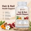 Hair & Nail Health Support Capsules 120 Count — Biotin & Vitamins, Daily Wellness, Beauty Supplement