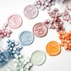 100pcs Per Bag Wax Beads for Sealing Wax stamp Wedding invitation envelop craft decoration gold stamp colorful wholesale DIY