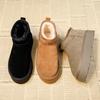 New 2024 Classic Thickened Fluff Women's Snow Boots Comfortable Warm Ankle Boots Women Winter Ladies Shoes Botas Mujer