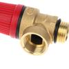 Brass Safety Pressure Relief Valve Explosion Proof Thickened Brass Body for Home Gas Water Heater Plumbing System