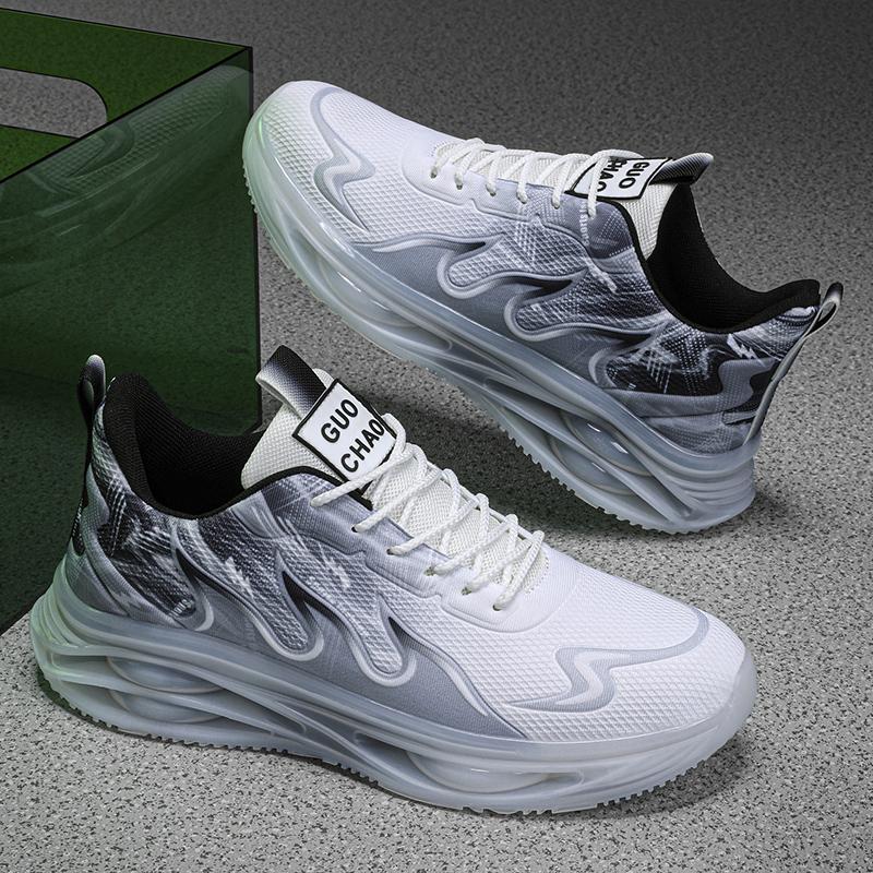 Extra Large Men's Sneakers with Cushioned Soles for Comfortable Running