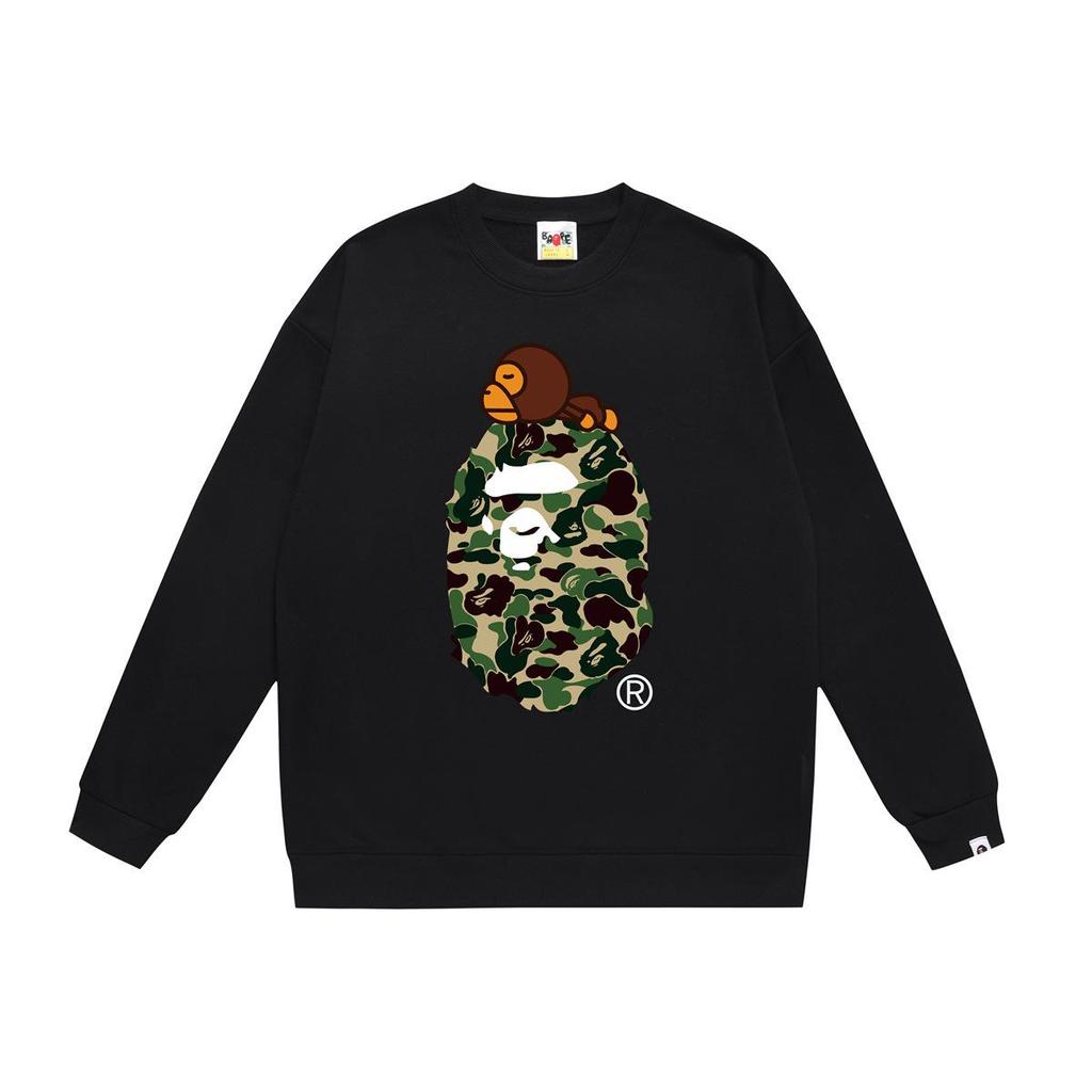 BAPE Ape Head Unisex Bedruckter Hoodie - Trendiger Herbst/Winter Hip Hop Stil