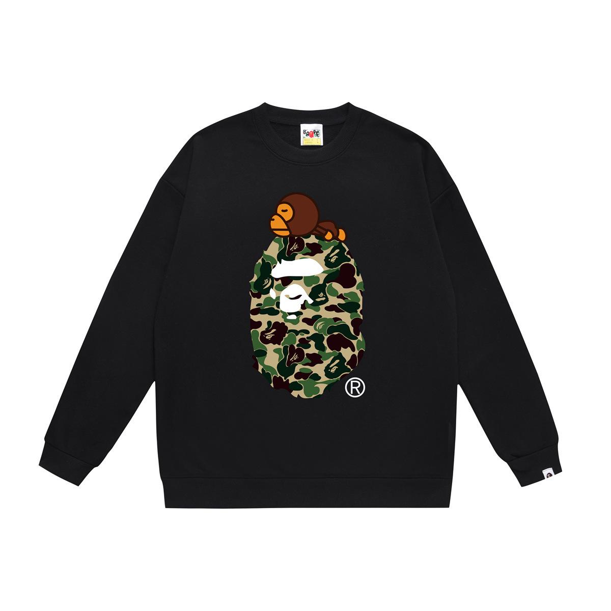 

Унісекс Худі BAPE з принтом Ape Head - Модний Осінньо-Зимовий Стиль Хіп-Хоп Extra Large
