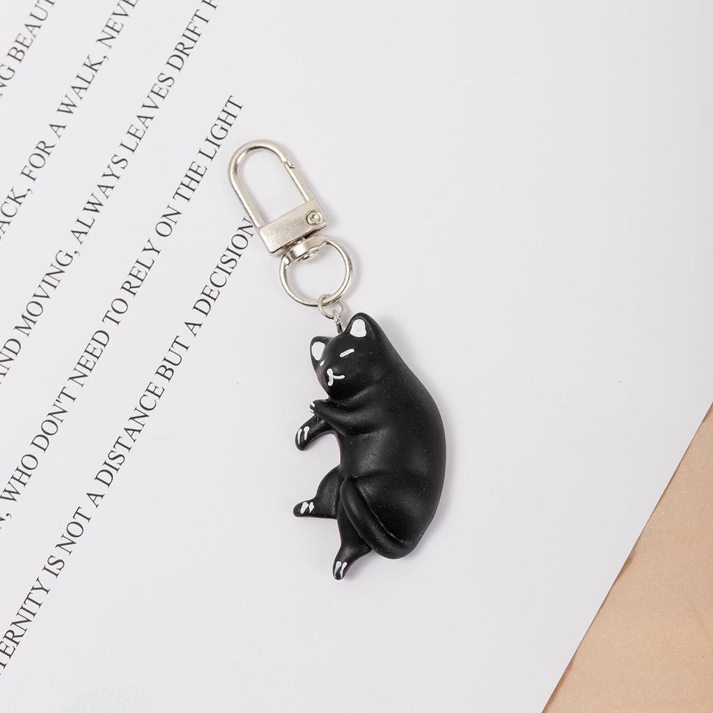 Original Cute Cat Resin Keychain & Bag Charm Gift