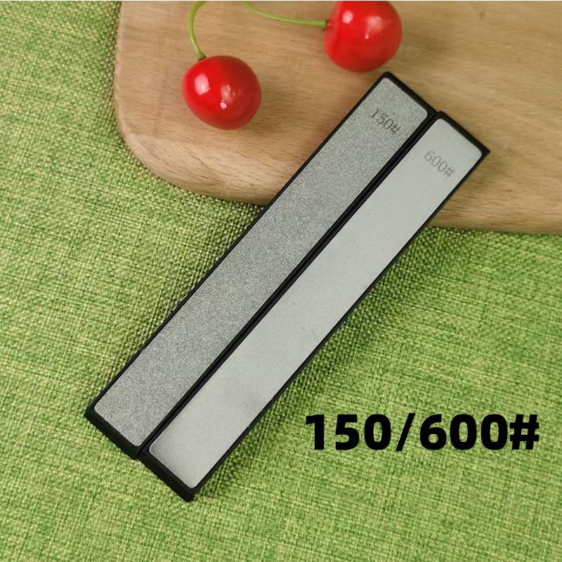 Diamond Golden Knife Sharpening Stones,Knife Sharpener Fixed-Angle Kit, Professional Whetstone Set with Base Household Whetstone