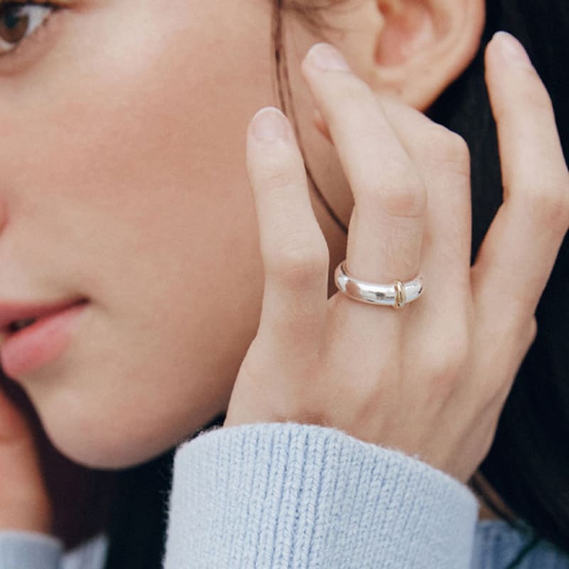 LUMIAH QUIET TIED RING_COMBI