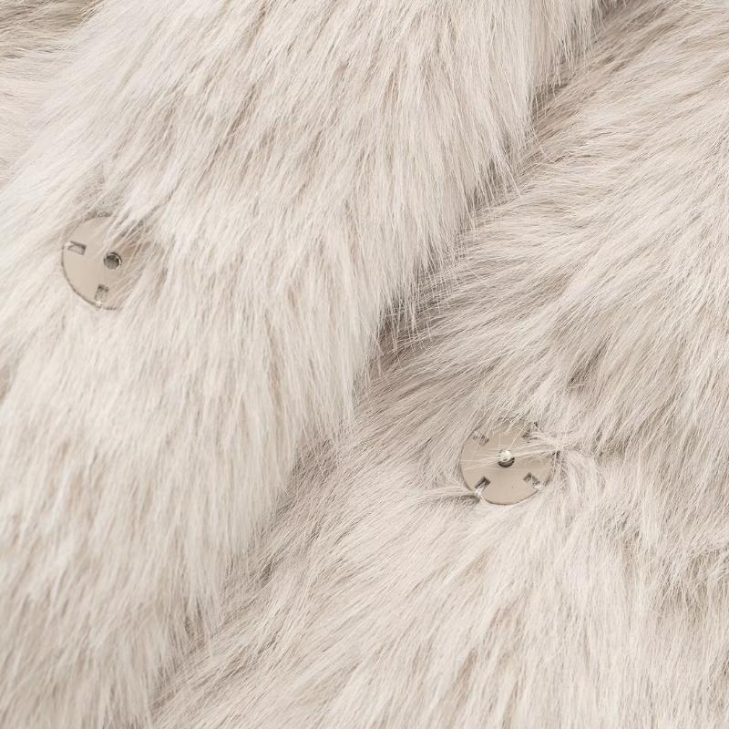 Autumn New Women's Clothing Faux Fur Short Top Women's Coat Spring Women's Jacket Top