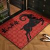 Quick Dry Door Mat Soft Floor Mat Sheep Pattern Bath Mat  Children's Room