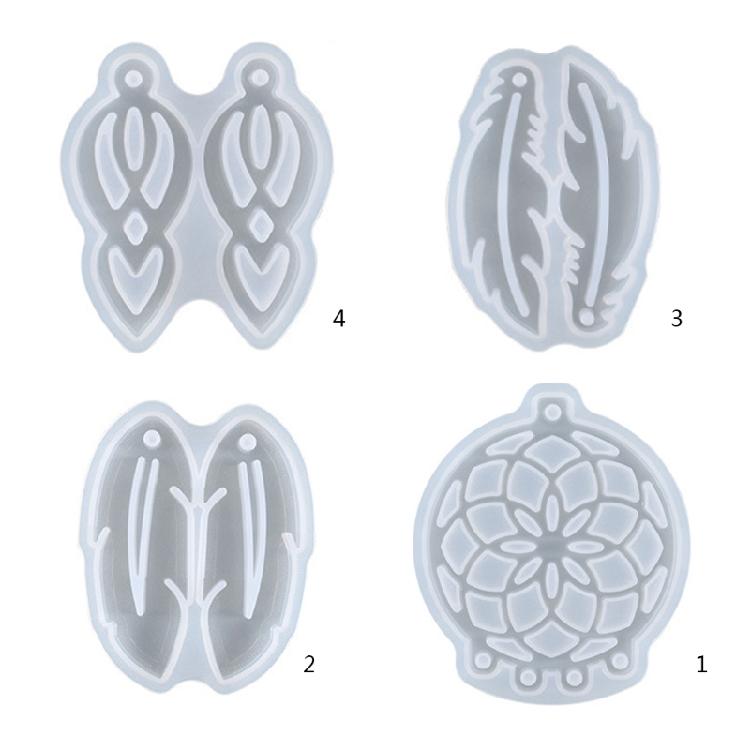 Super Glossy Resin Dreamcatcher Mold Silicone Mould for Craft Keychain Epoxy