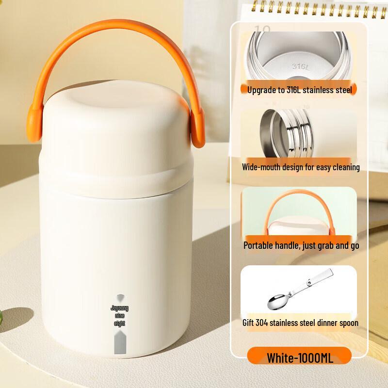 Youluo 316L Stainless Steel Insulated Lunch Box & Stew Pot