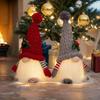 Weihnachtsdekorationen LED Wichtel Gesichtslos Puppe Nachtlicht für Zuhause Feiertag 2025 Weihnachtsornament Geschenk Navidad Neujahr 2025