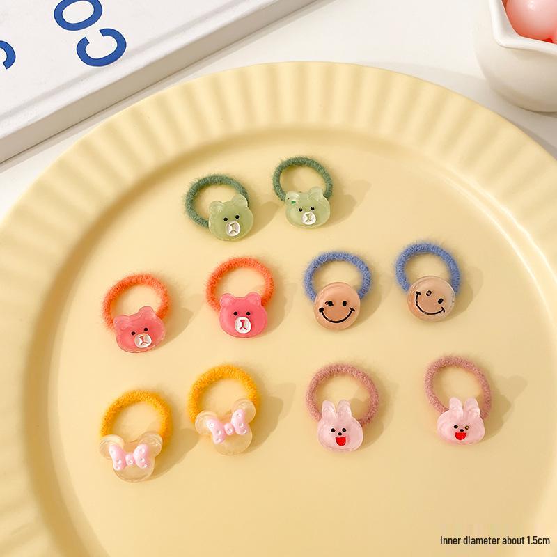 Elastici Sicuri per Capelli da Bambino per Treccine - Elastici Delicati per Capelli di Neonati e Bambini