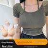 Silicone Prosthetic Breasts: Small Chest Enhancing Bra for Streamers and Cosplay