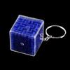 Intelligence Maze Toys Keyring Six-sided Rolling Ball Keychain 3D Maze Keychain  Party Favors