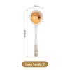 Ceramic Underglaze Twisty Stirring Spoon - Cute Children's Tableware and Dessert Spoon