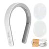 Electric Heated Neck Massager Pulse USB 15 Modes Folding Relieve Soreness Cervical Massager White