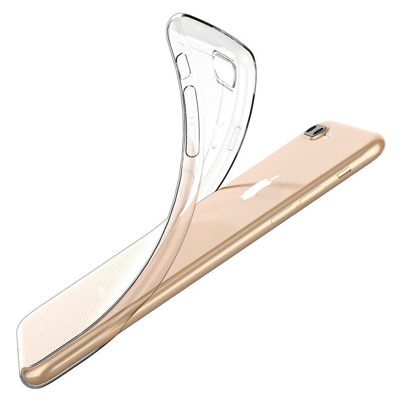 

Ultra Slim Phone Case For iPhone 7 Plus 5.5 inch/8 Plus 5.5 inch Transparent Soft TPU Mobile Phone Cover A