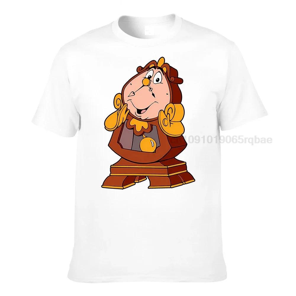 Beauty And The Beast Happy Cogsworth Tshirt Tshirt Oversized Gift T Shirt Smlxlxxl3xl4xl5xl Unisex Unisex