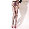 Sexy Ultra-Thin Aurora Suspender Stockings Hip-Wrapped Split Removable Oil-Shiny Silky Knee Legging Party Pole Dance Sex Game Sm