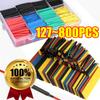 127/164/328/560/650/800 Piezas Tubo Termorretráctil Encogible Surtido Poliolefina Aislamiento Funda Cable Alambre Mangas Envoltura