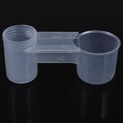 Plastic Pet Bird Drinker Feeder Water Bottle Cup Cat Chicken Pigeon